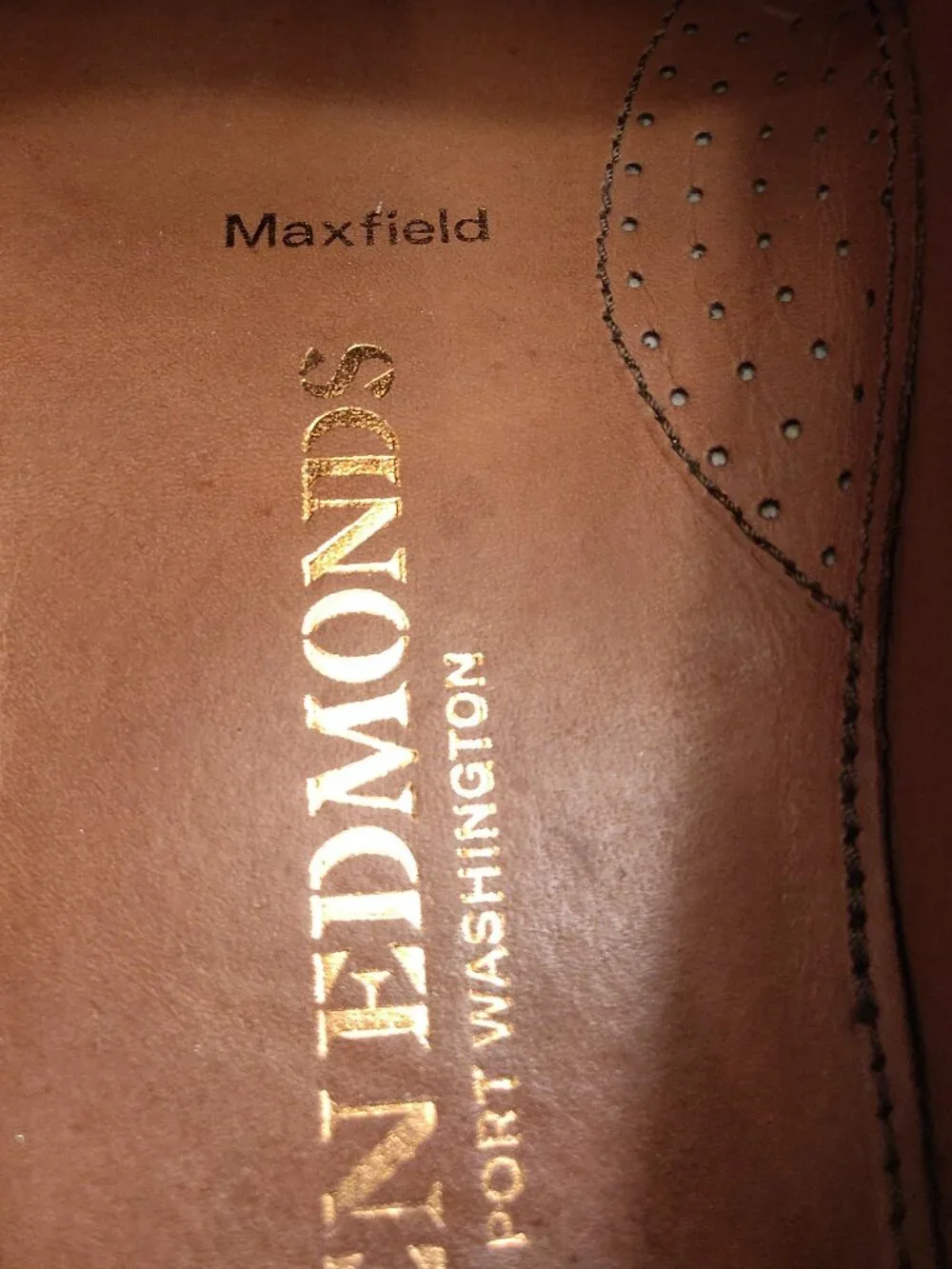 Allen Edmonds Maxfield Port Washington Leather Tassel Loafer SIZE 10E